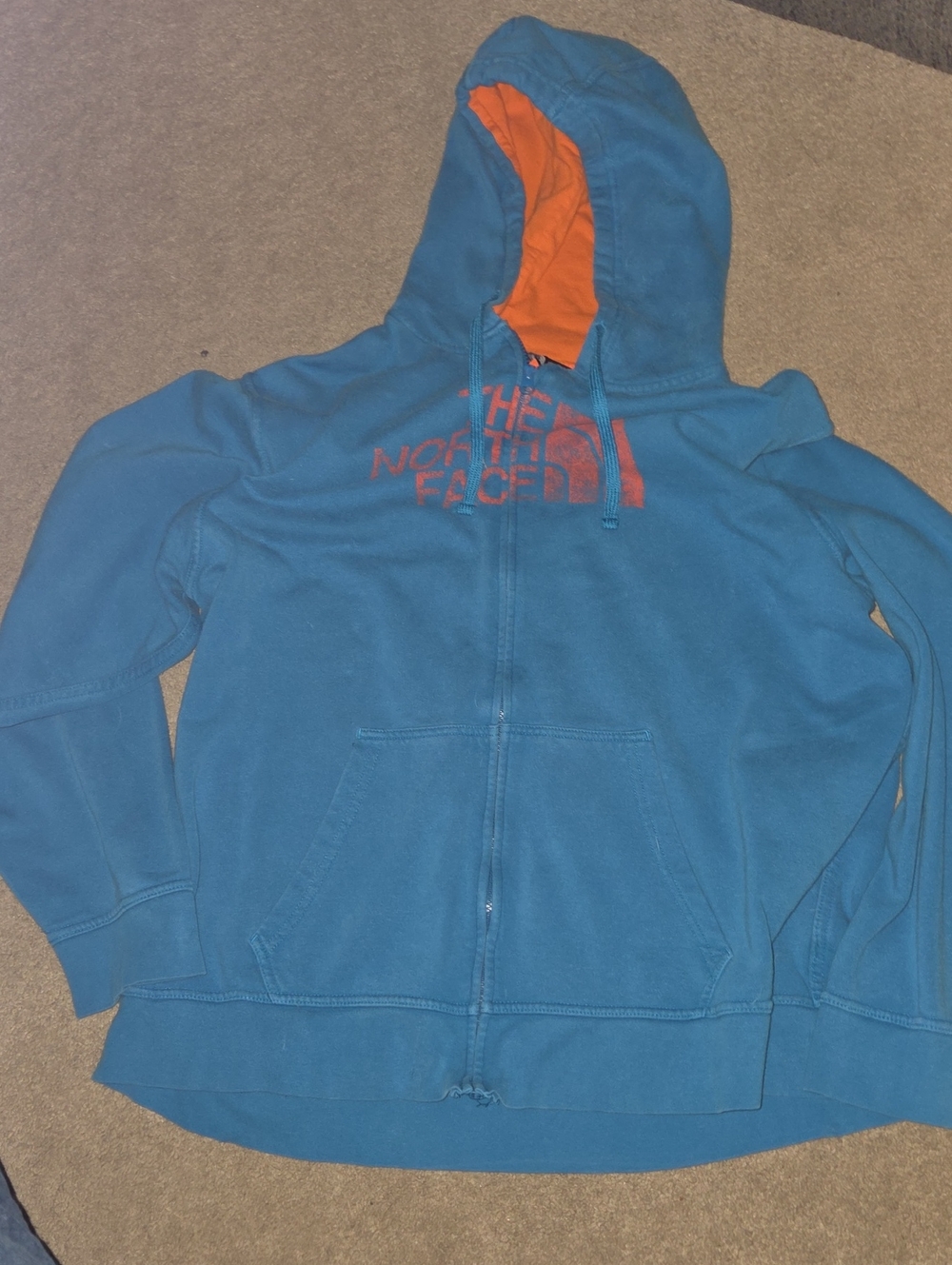 North Face Zip Up Hoodie